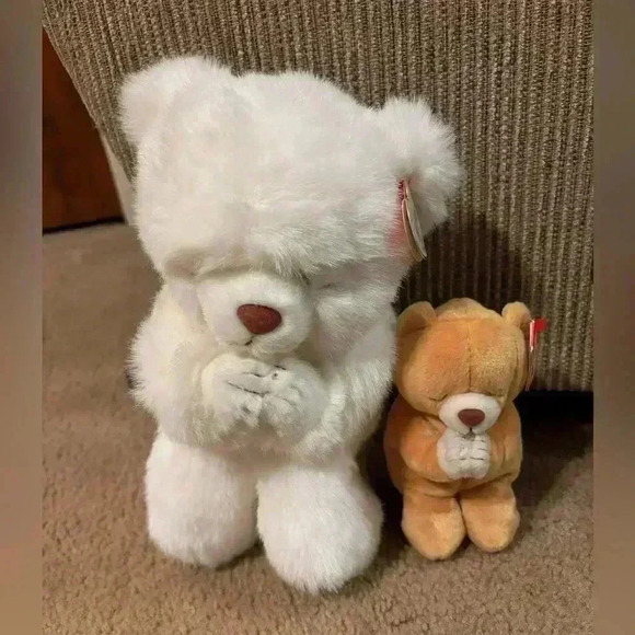 Lot Of 2 Ty Beanie Babies- Faith And Hope - Picture 1 of 8